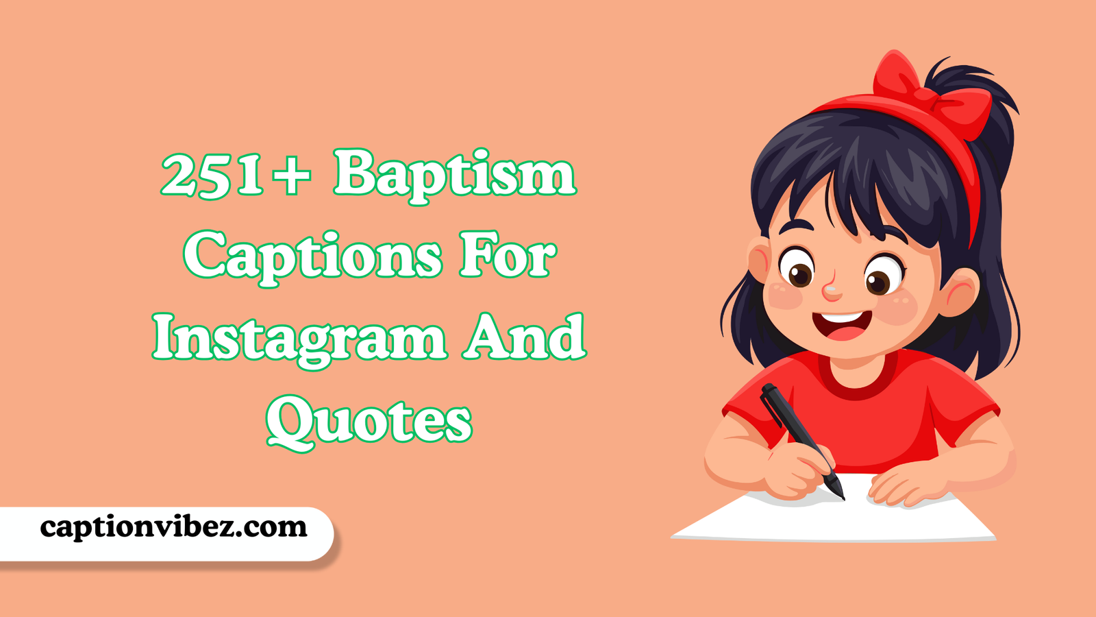 Baptism Captions For Instagram