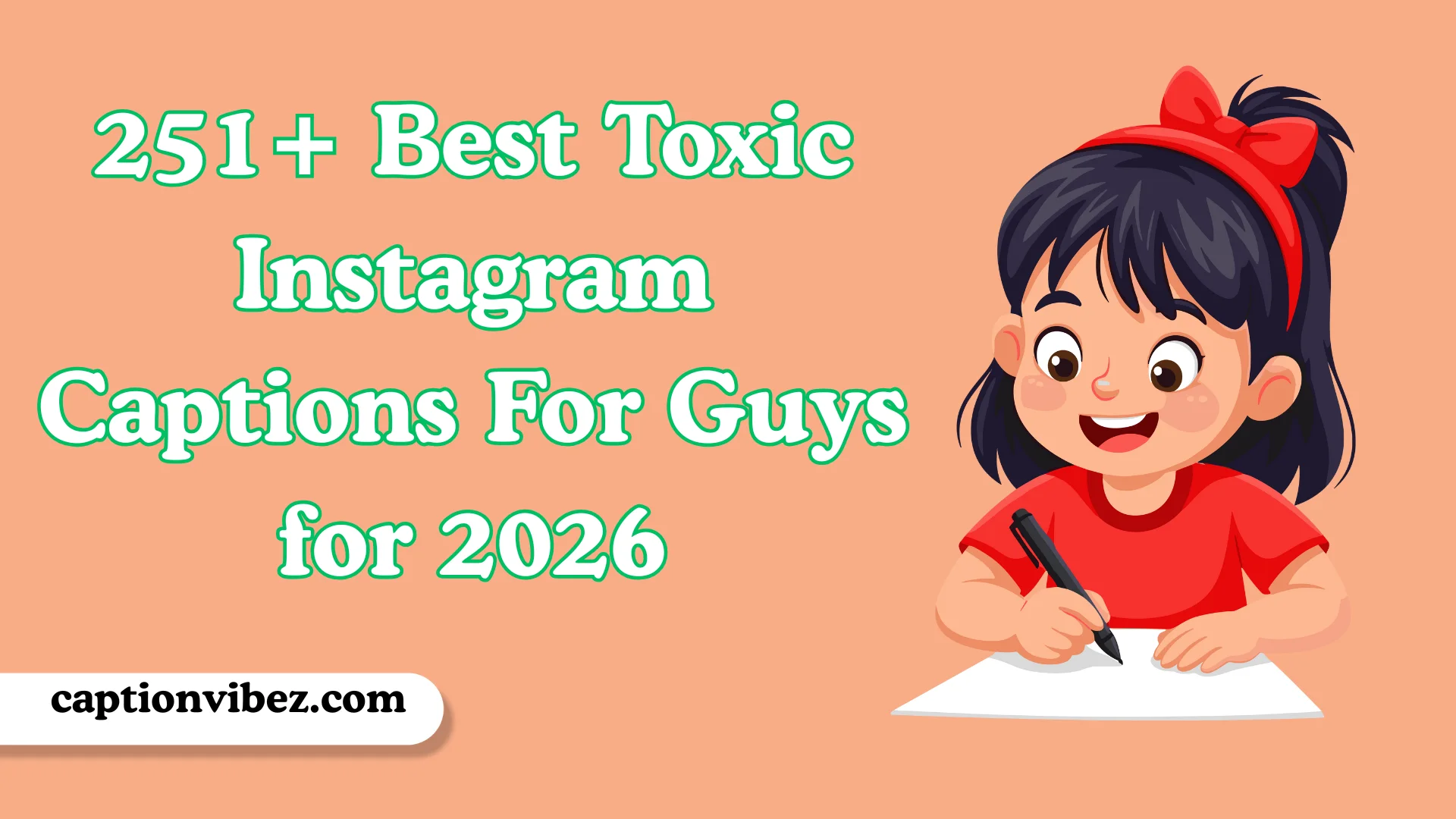 Best Toxic Instagram Captions For Guys