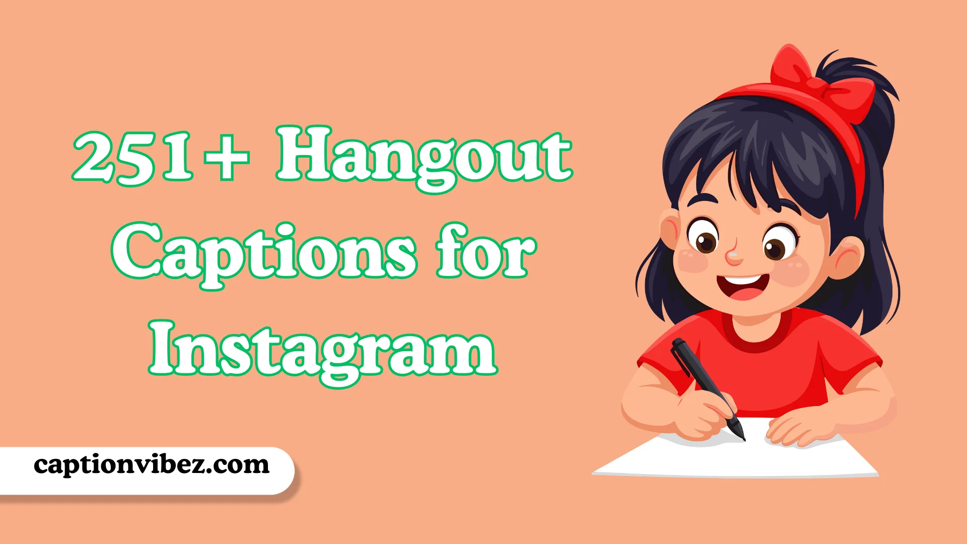 Hangout Captions for Instagram