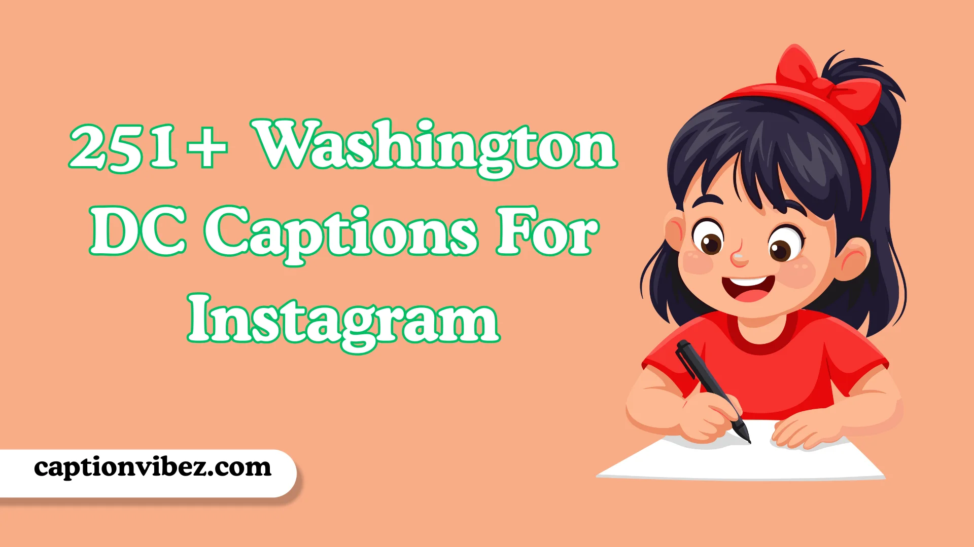 Washington DC Captions For Instagram
