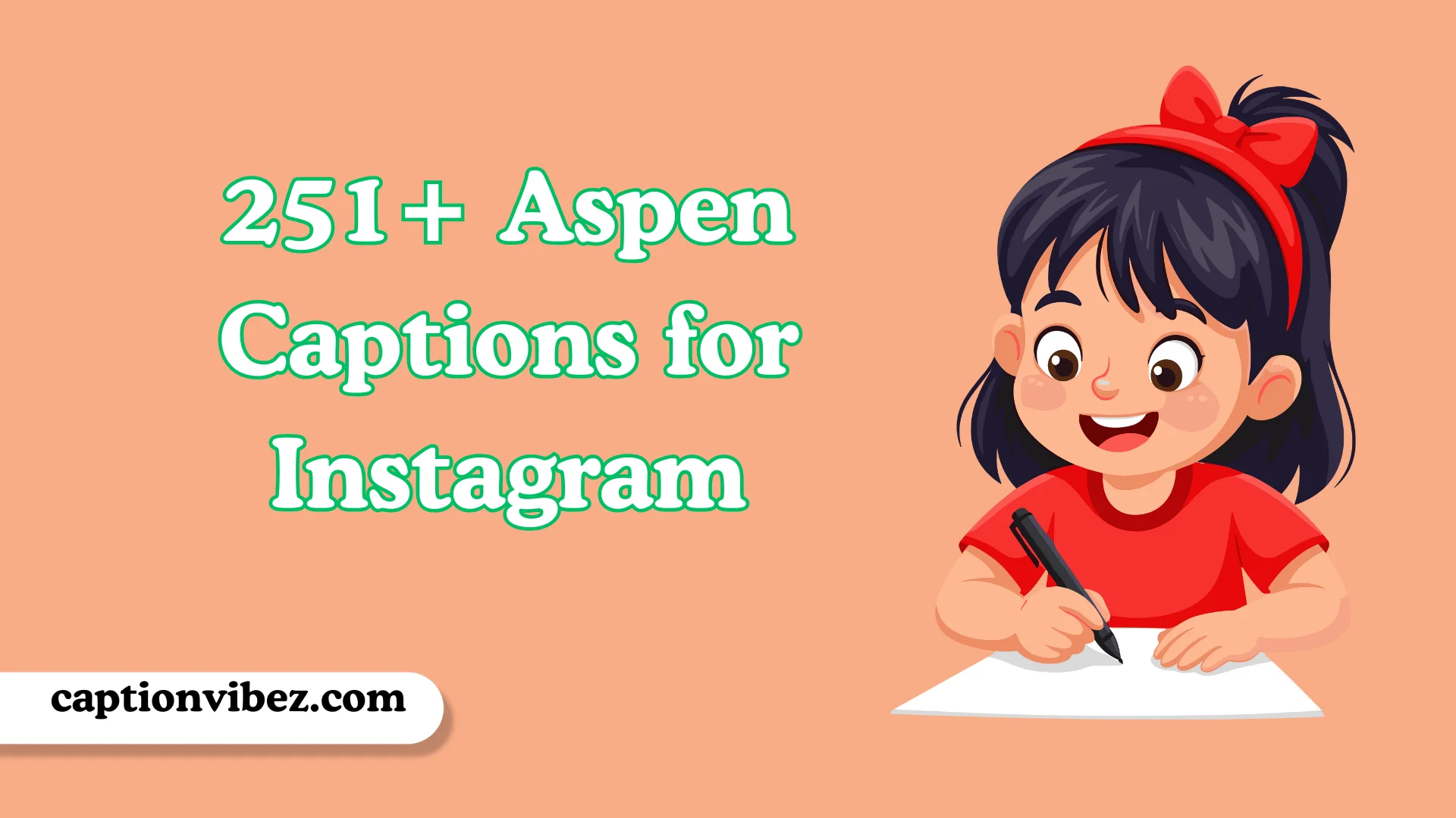 Aspen Captions for Instagram