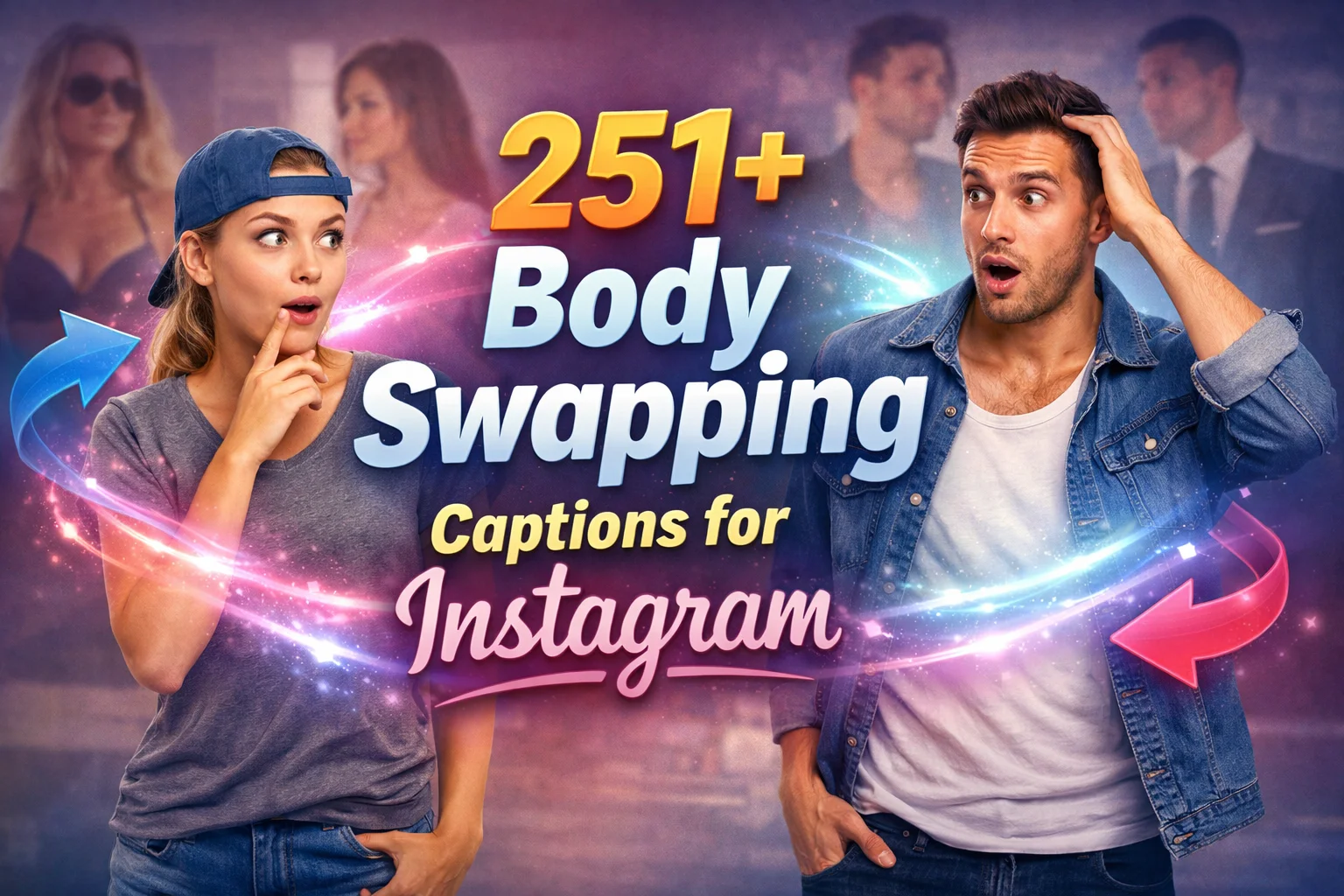 Body Swapping Captions for Instagram