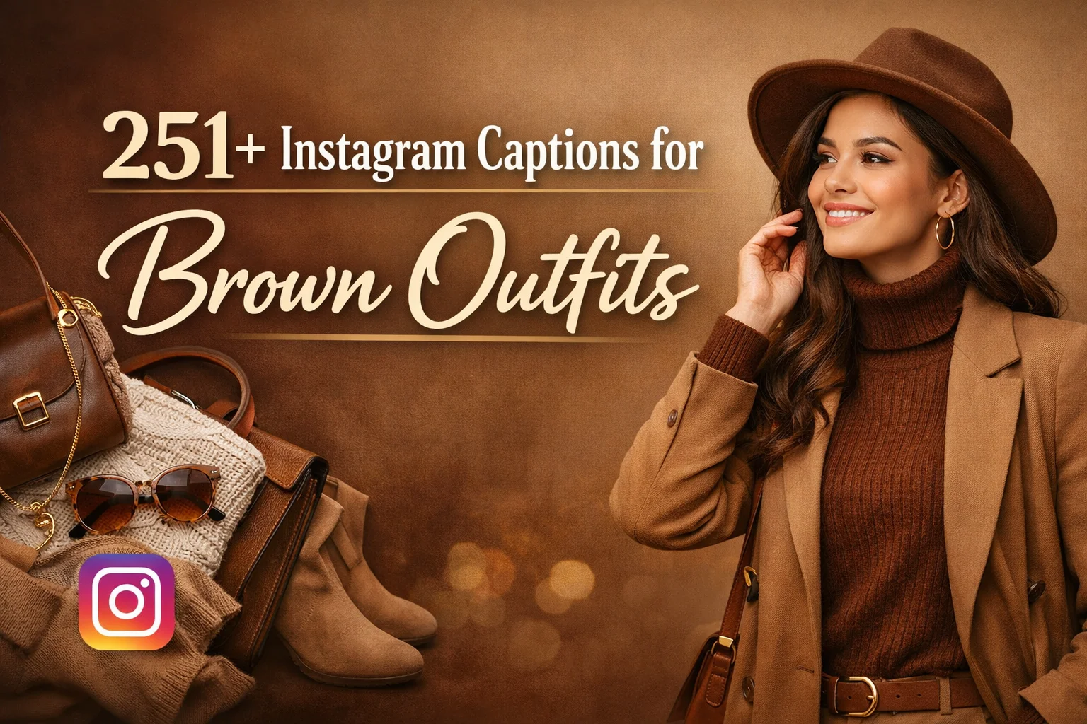 Instagram Captions for Brown Outfits