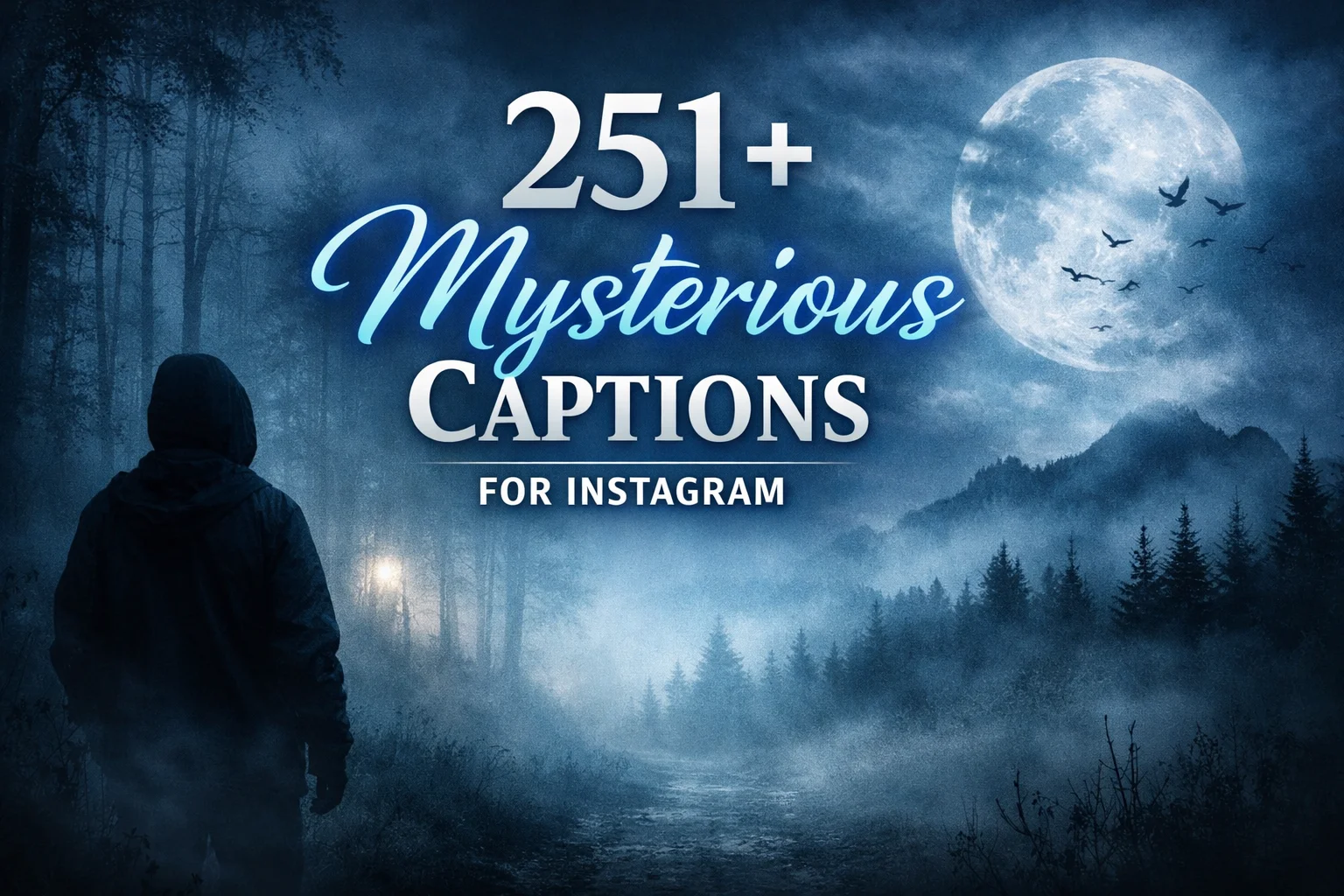 Mysterious Captions for Instagram