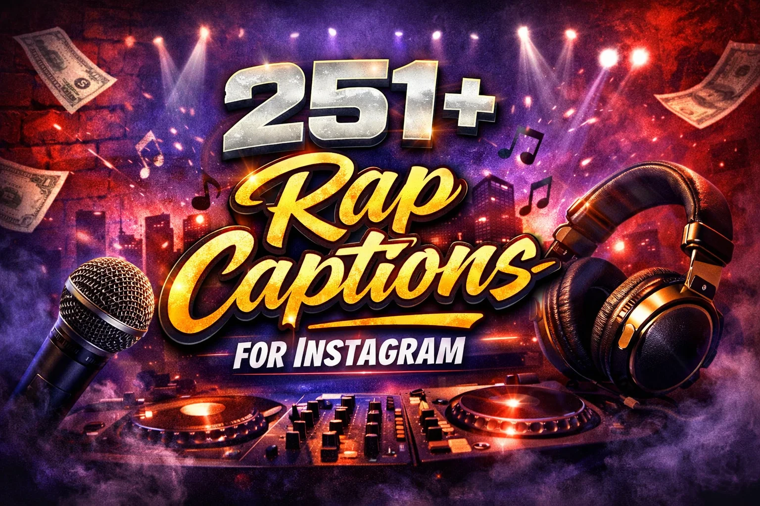 Rap Captions for Instagram