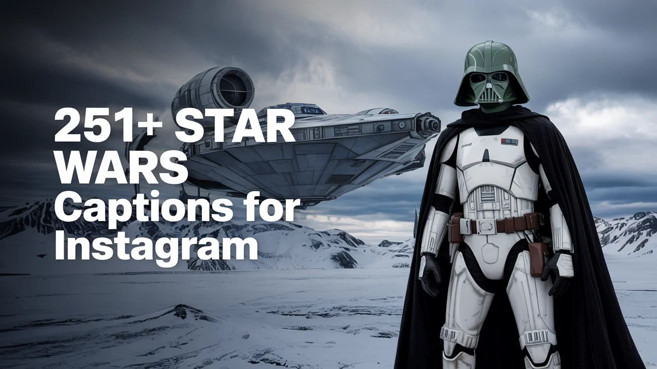 Star Wars Captions for Instagram