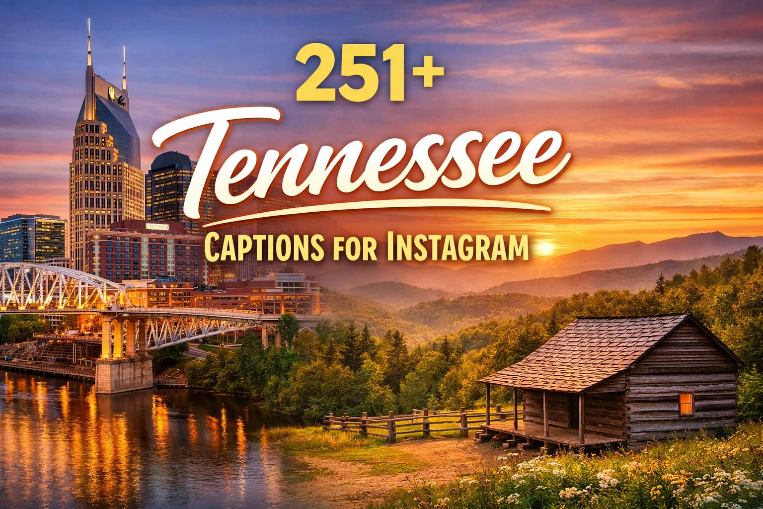 Tennessee Captions for Instagram