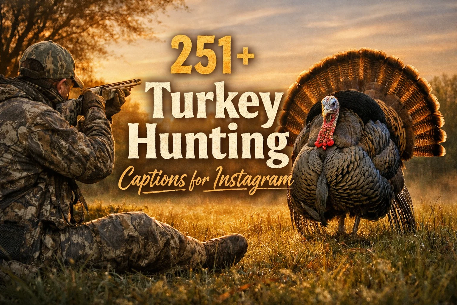 Turkey Hunting Captions for Instagram