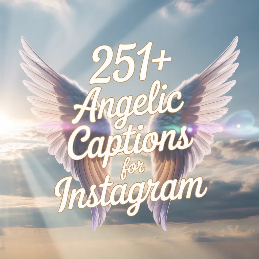 Angelic Captions for Instagram