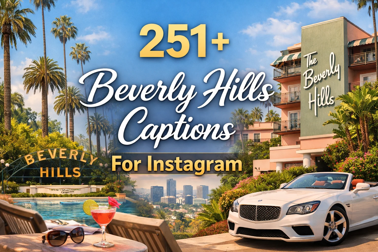 Beverly Hills Captions For Instagram
