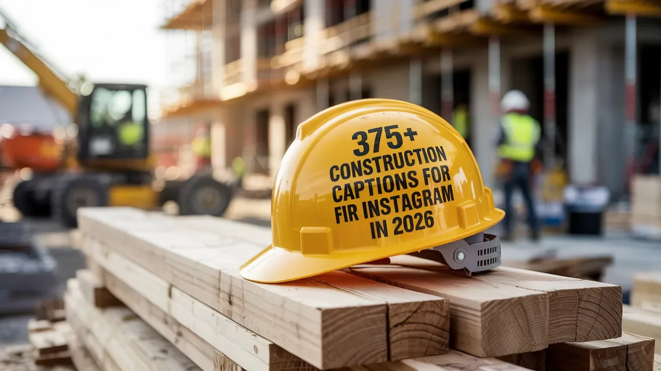 Construction Captions For Instagram