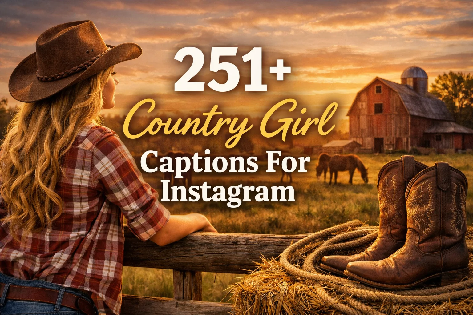 Country Girl Captions For Instagram