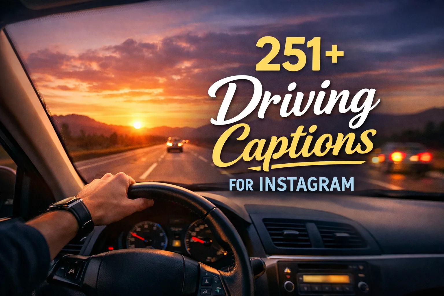 Driving Captions for Instagram