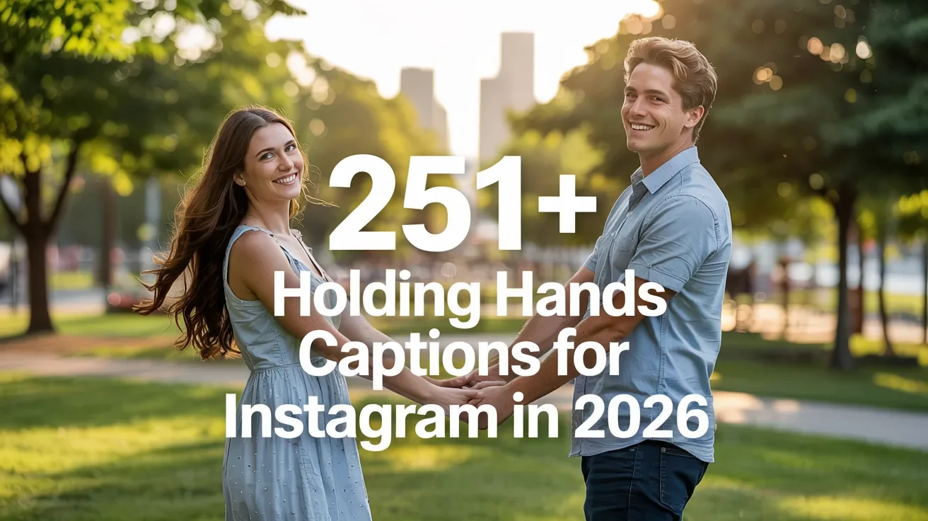 Holding Hands Captions for Instagram