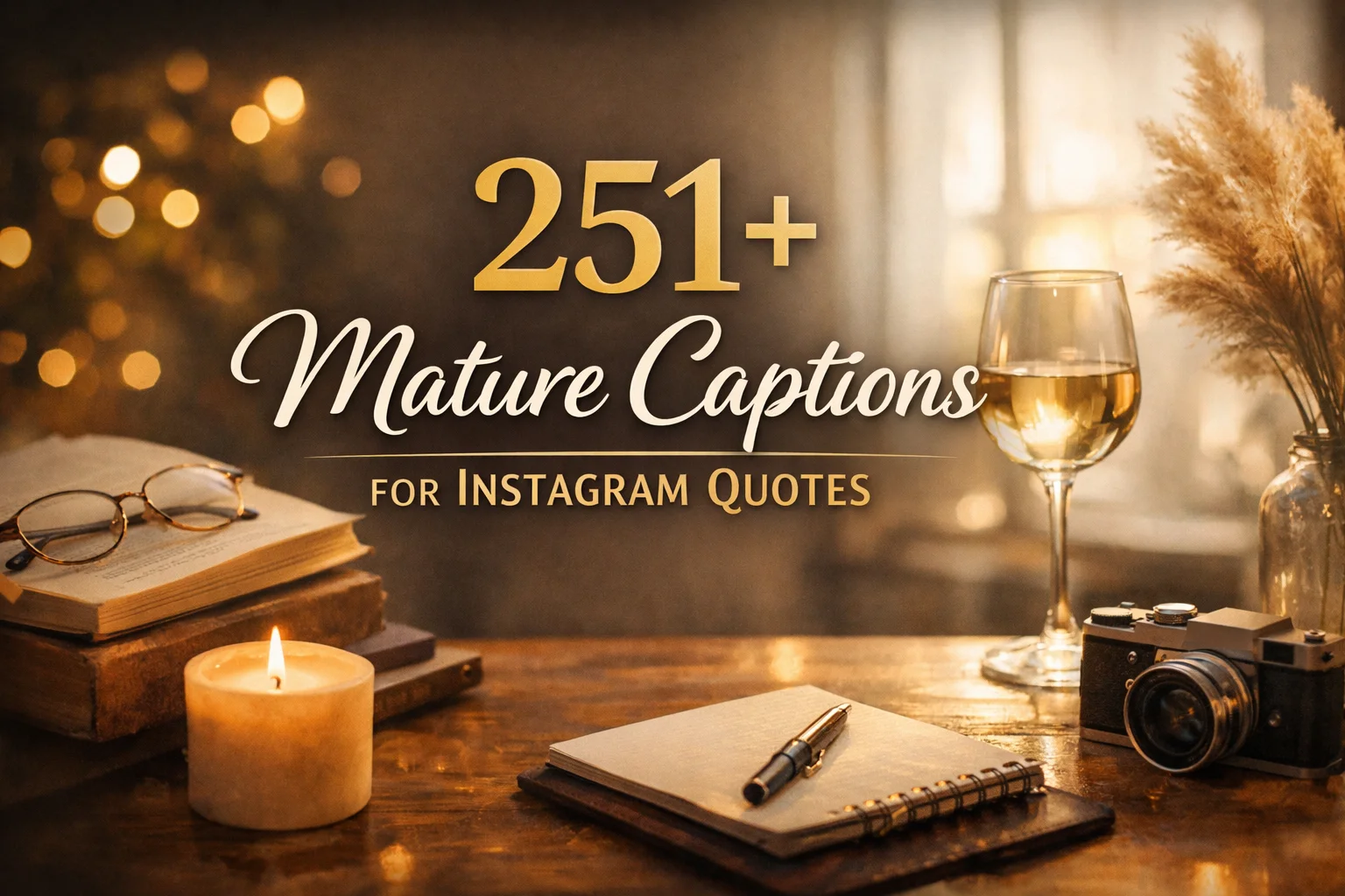 Mature Captions for Instagram Quotes