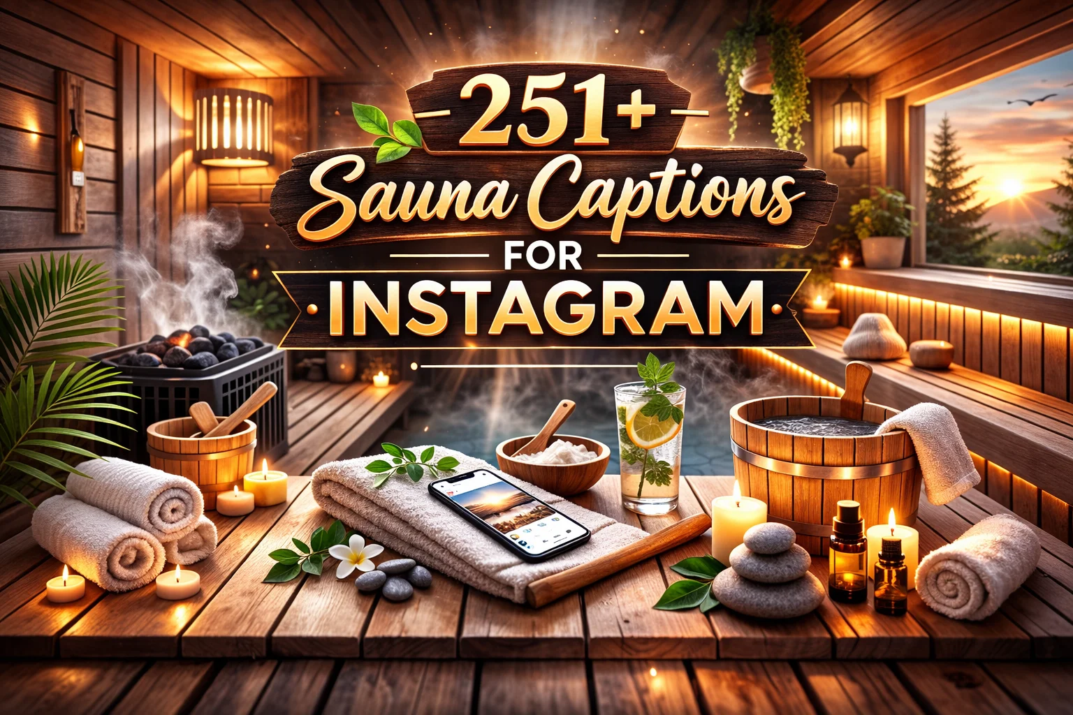 Sauna Captions For Instagram