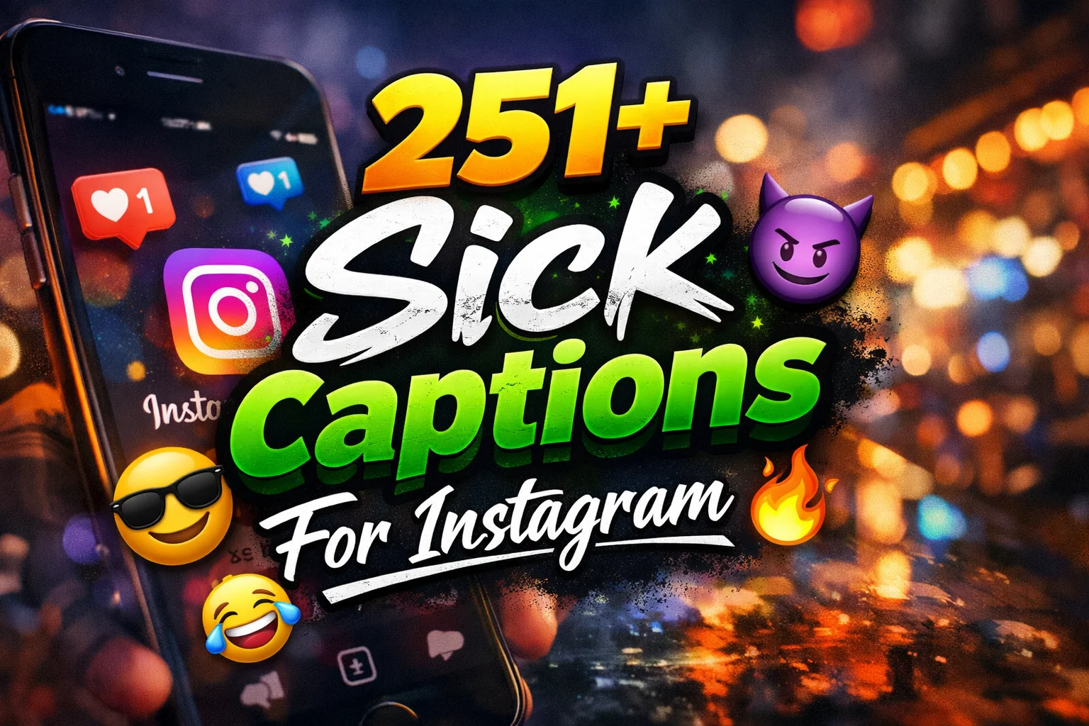 Sick Captions For Instagram