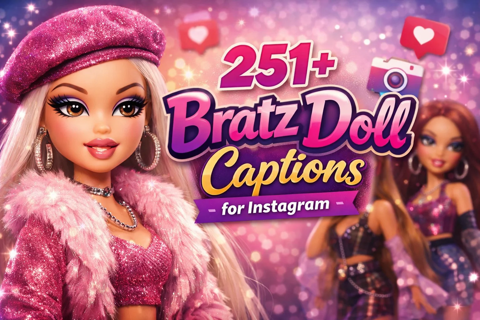 Bratz Doll Captions for Instagram