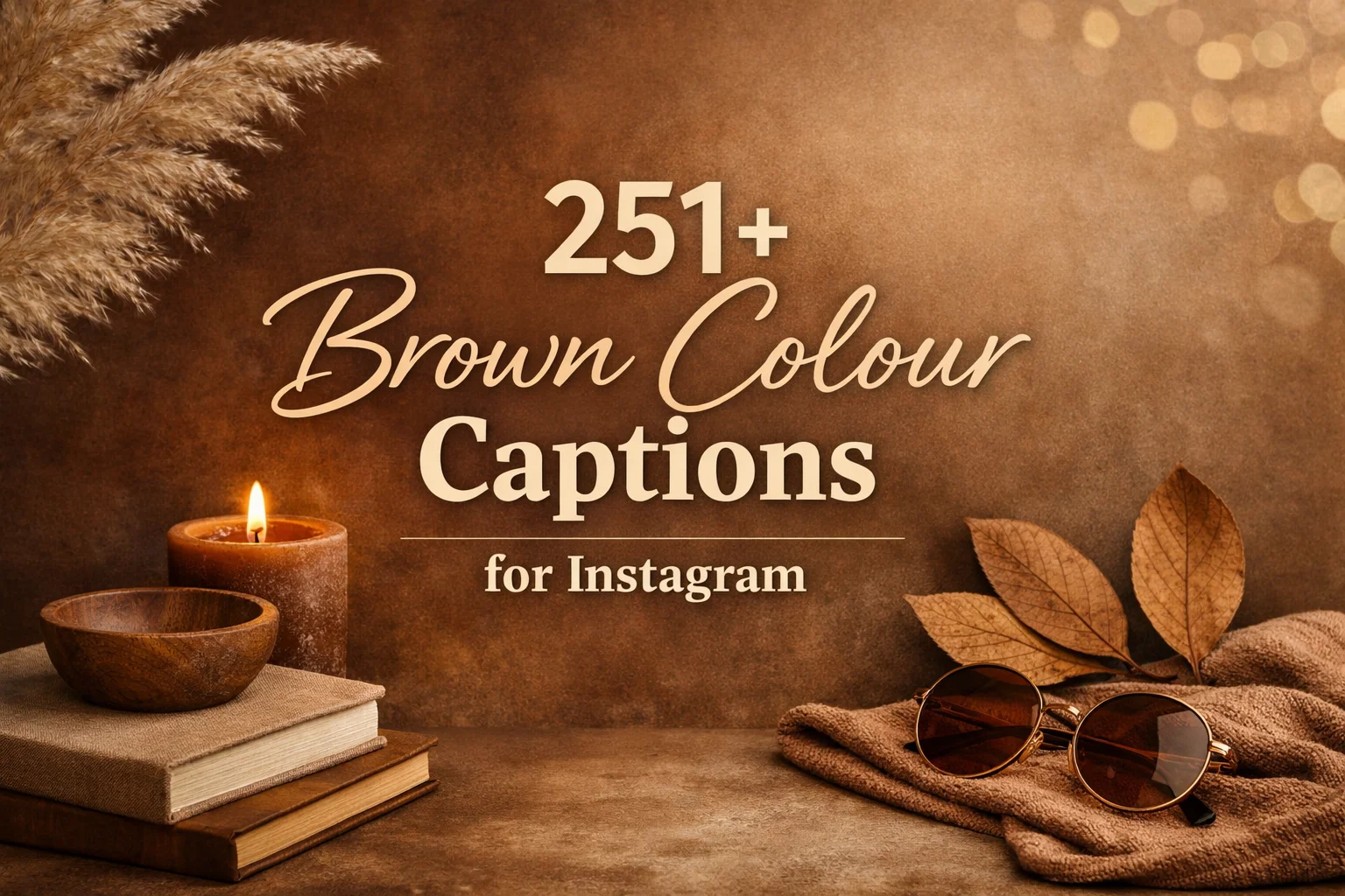 Brown Colour Captions for Instagram