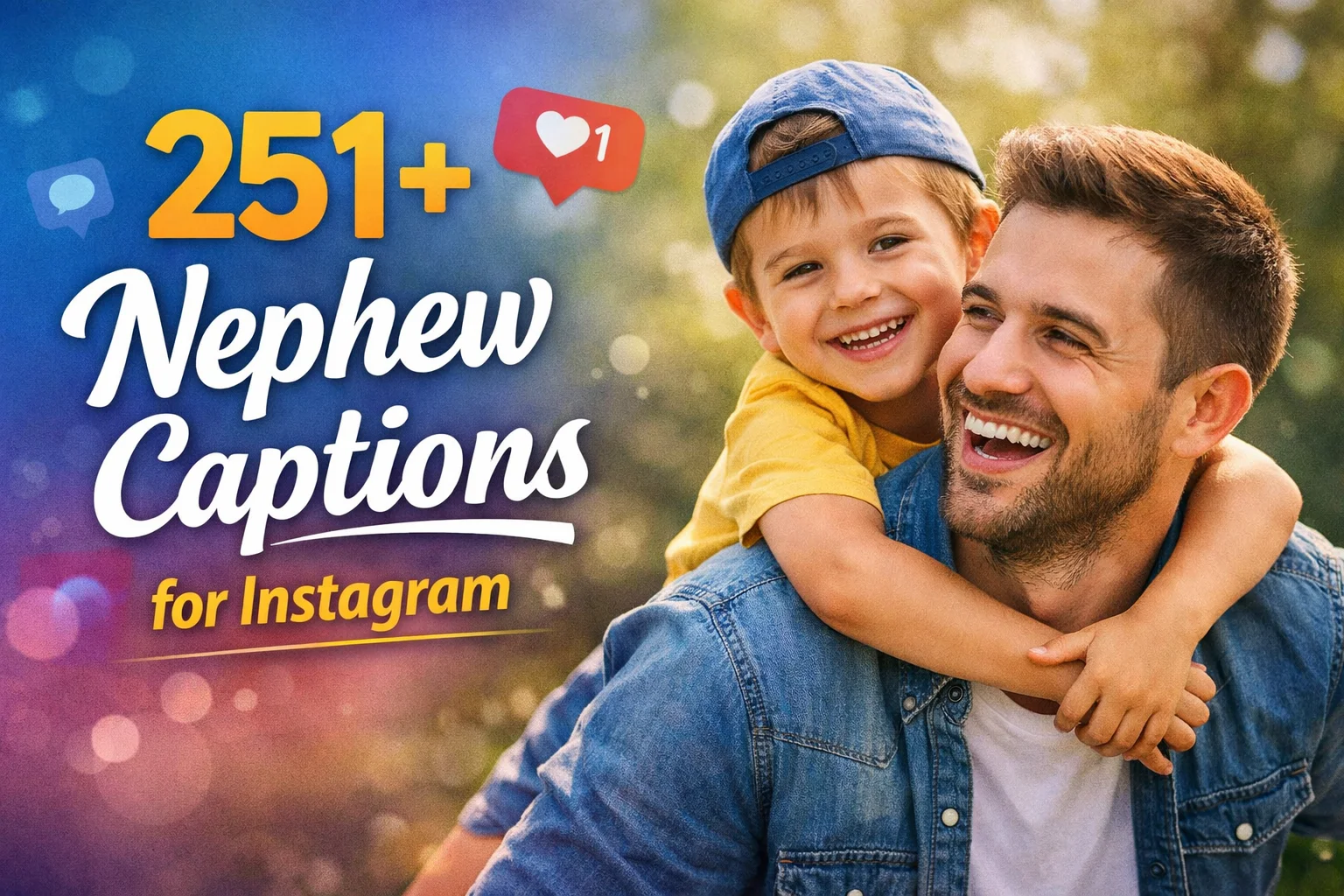 Nephew Captions for Instagram