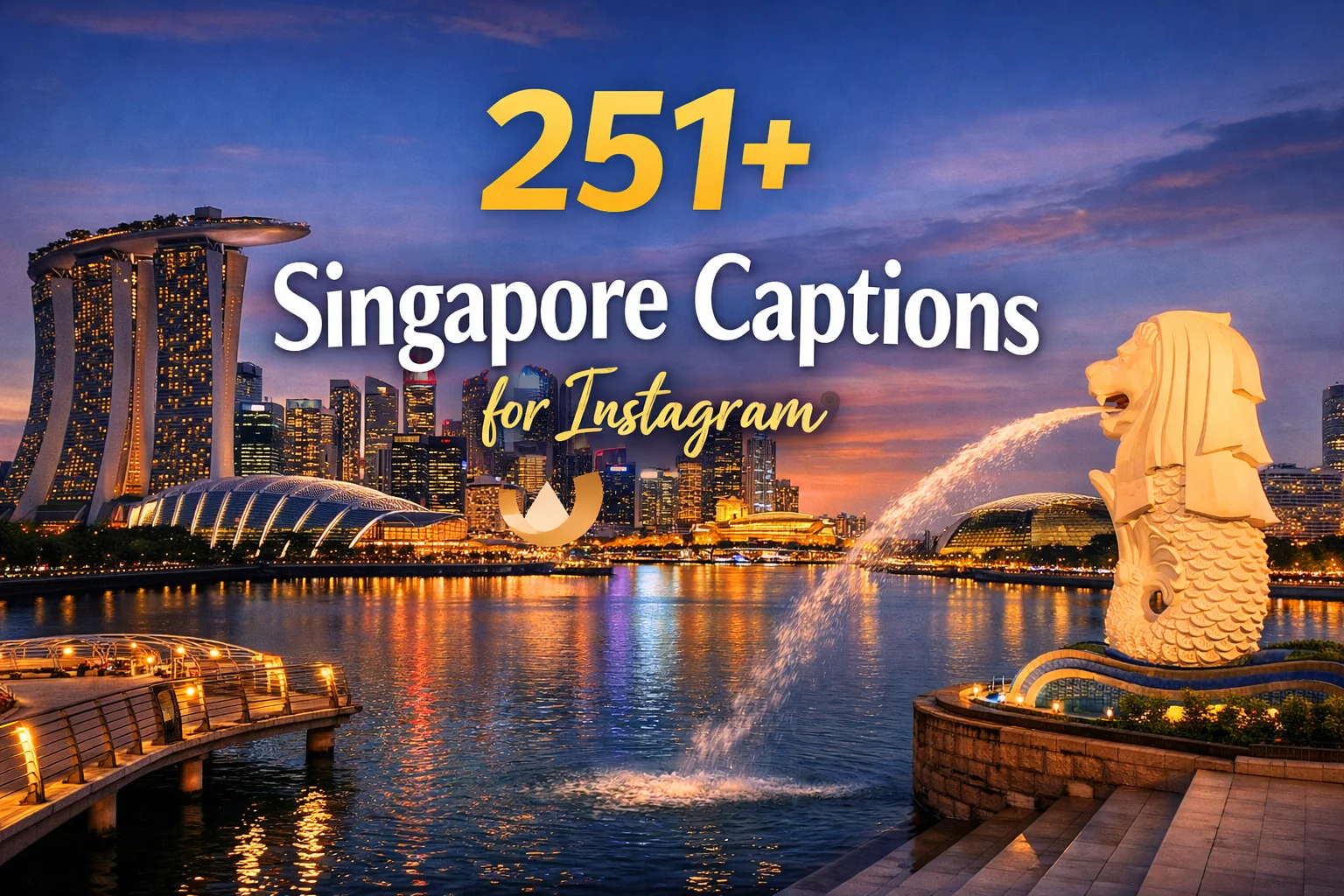 Singapore Captions for Instagram