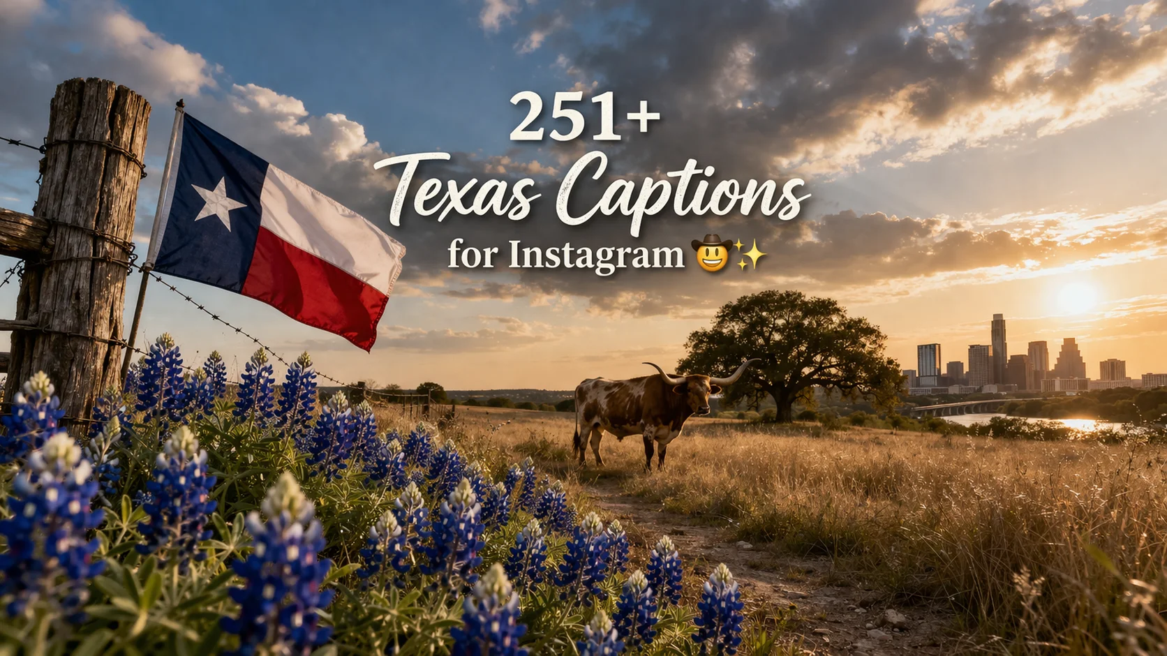 Texas Captions for Instagram ๐ค โจ