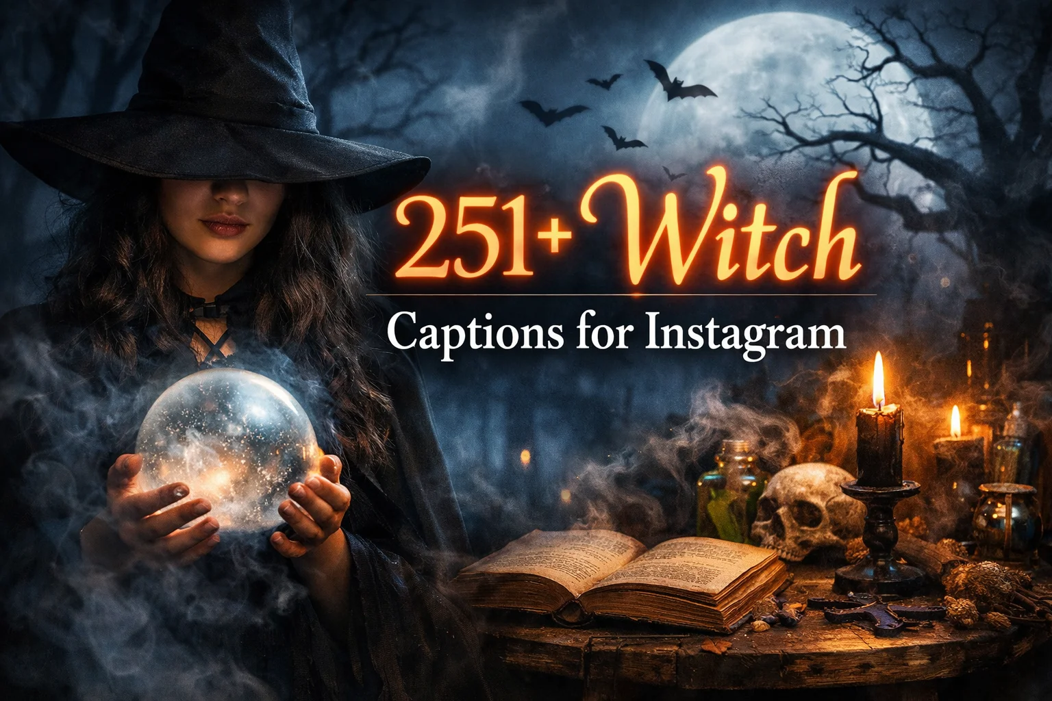 Witch Captions for Instagram