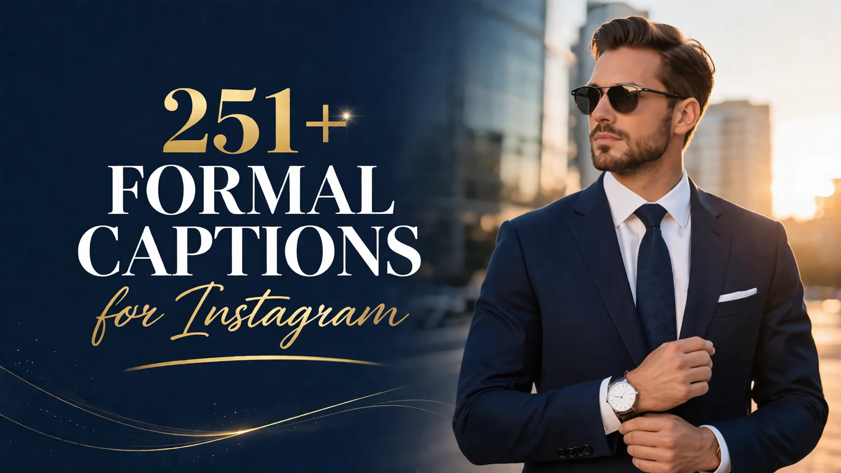 Formal Captions for Instagram