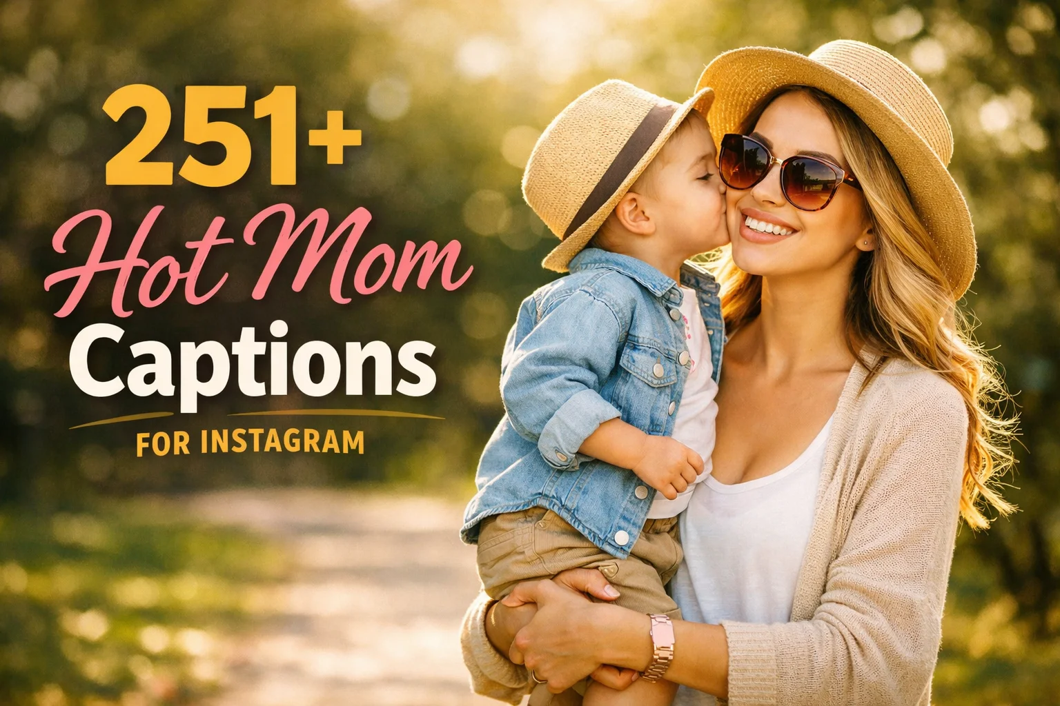Hot Mom Captions for Instagram