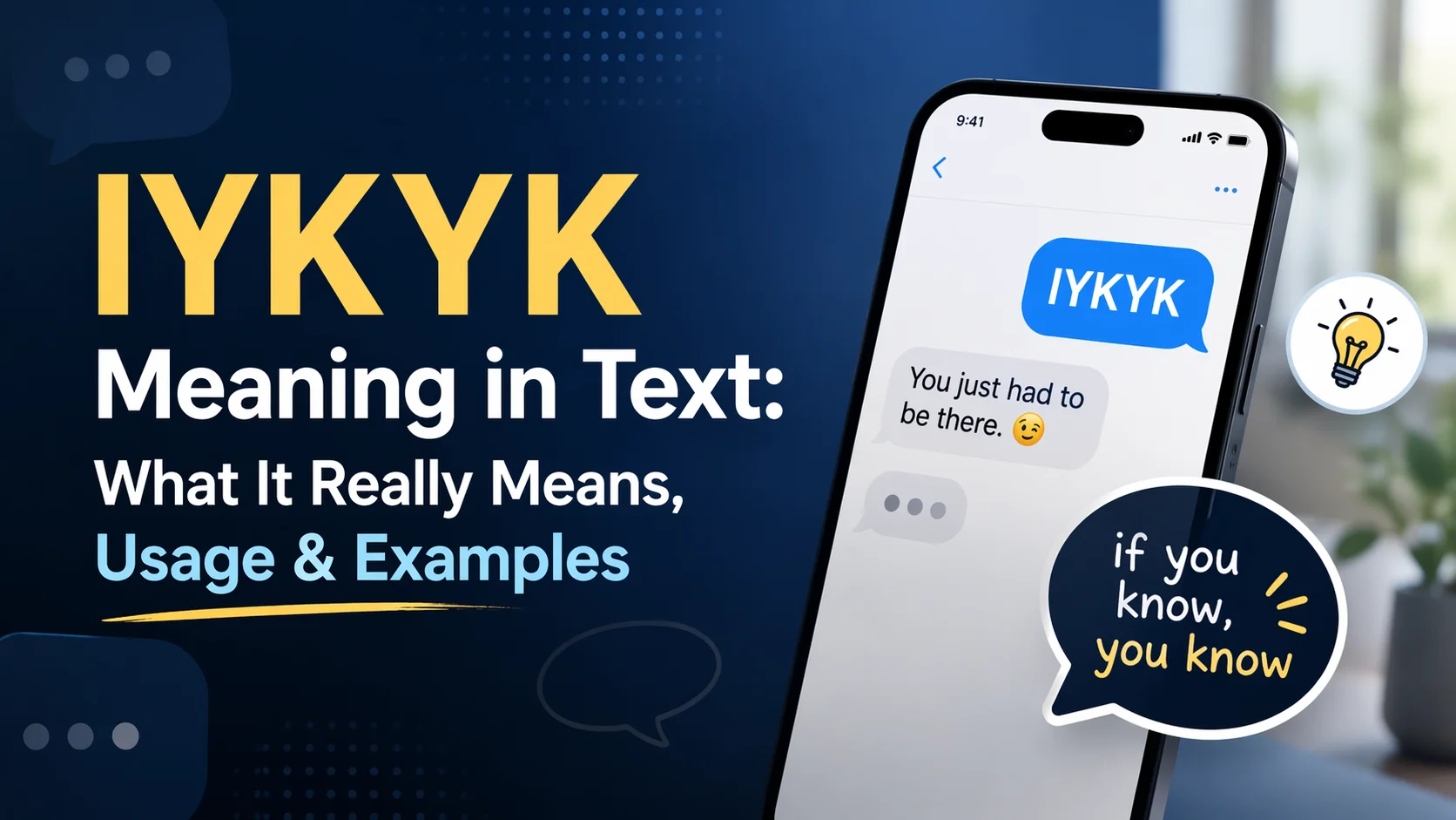 IYKYK Meaning
