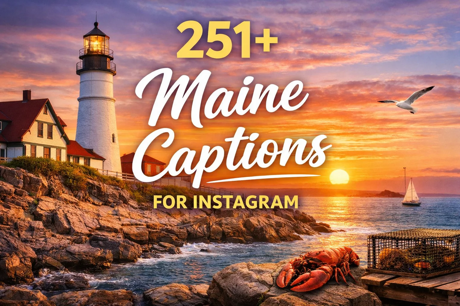 Maine Captions for Instagram