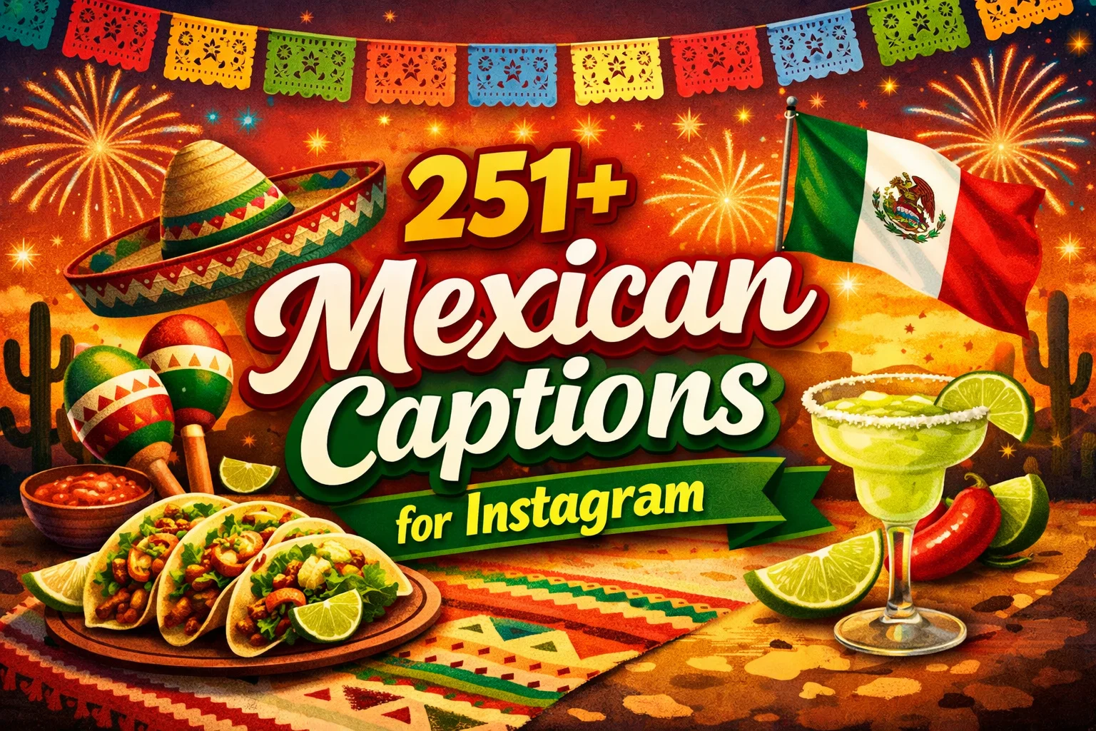 Mexican Captions for Instagram