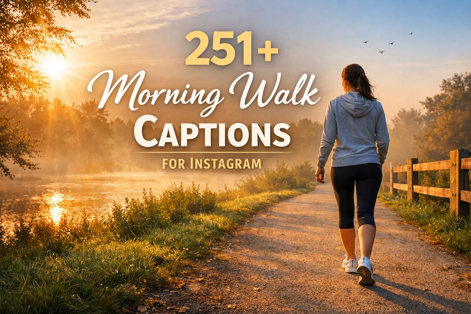 Morning Walk Captions for Instagram