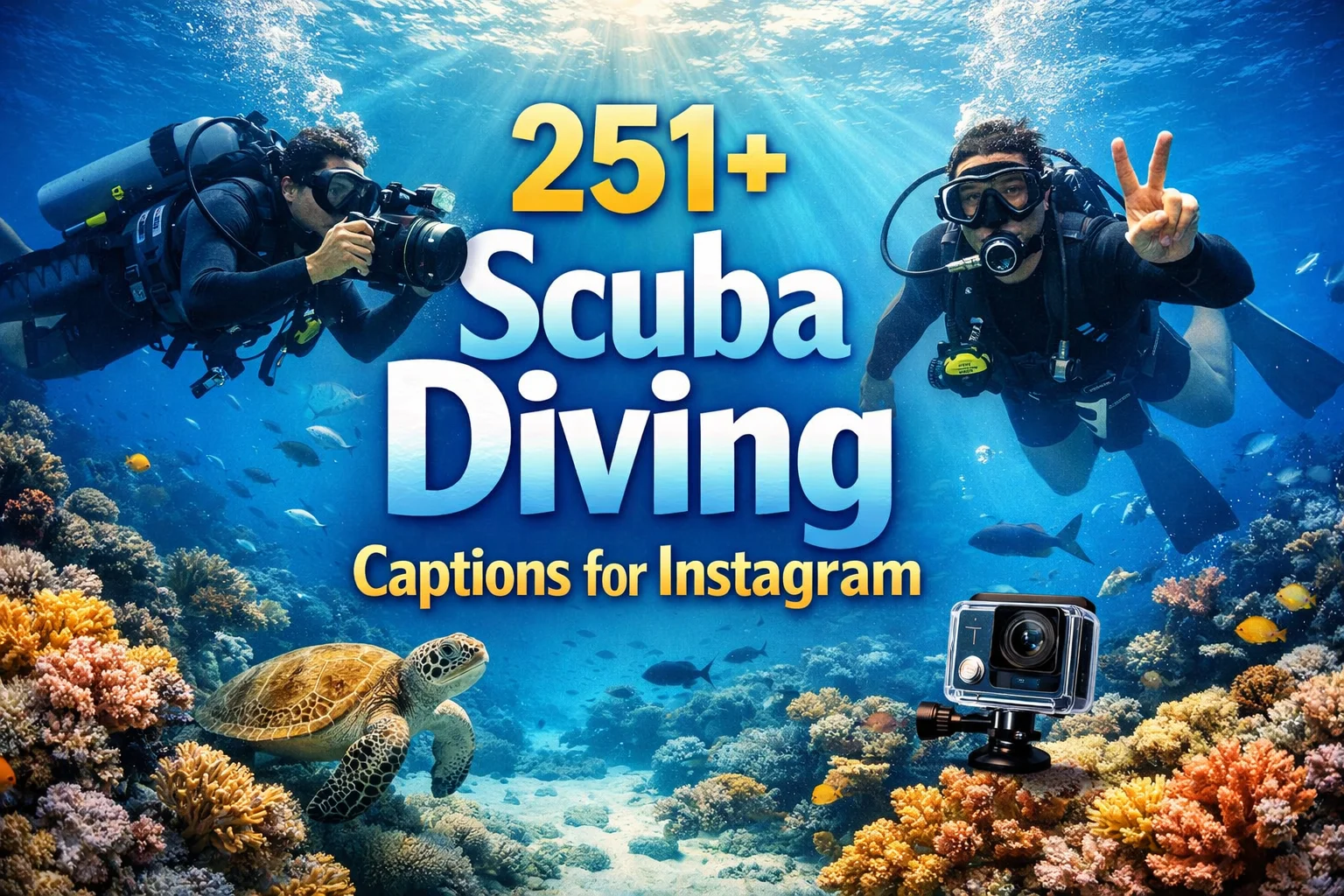 Scuba Diving Captions for Instagram
