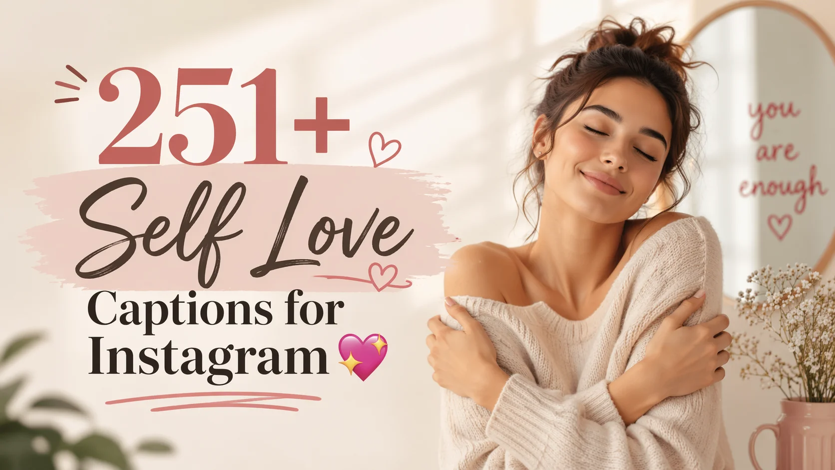 Self Love Captions for Instagram πΒ